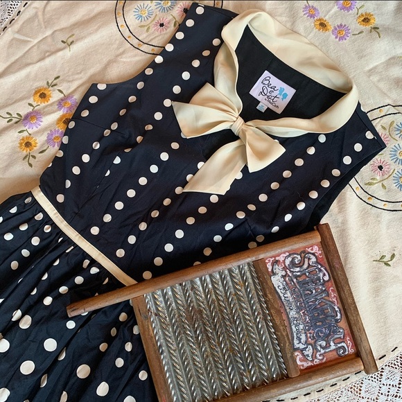 Modcloth Dresses & Skirts - 🖤Bea & Dot Retro Polka Dot Dress🖤 “Reposh”